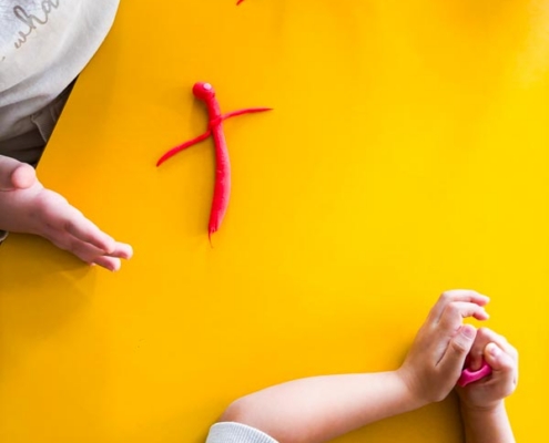 Knetangebot Leopardengruppe