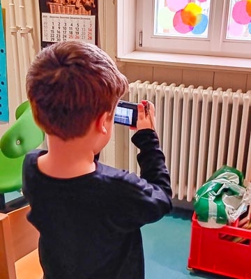 Fotoprojekt in der Delfin-Gruppe