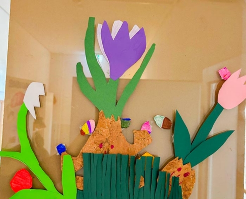 Frühlingsfensterbilder