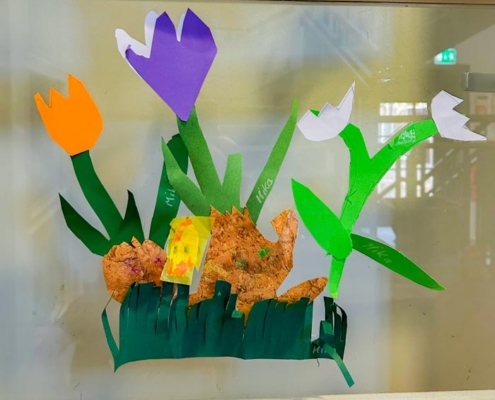 Frühlingsfensterbilder