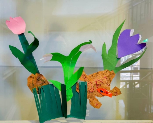 Frühlingsfensterbilder