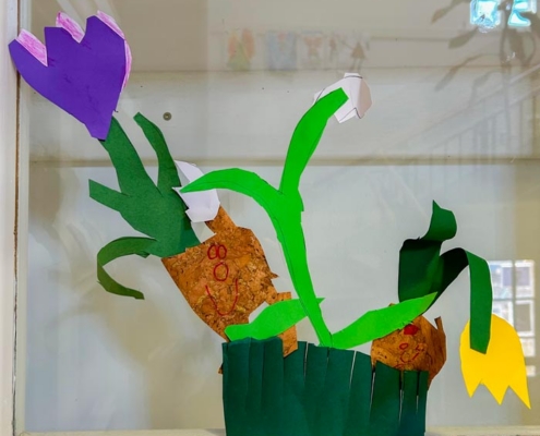 Frühlingsfensterbilder